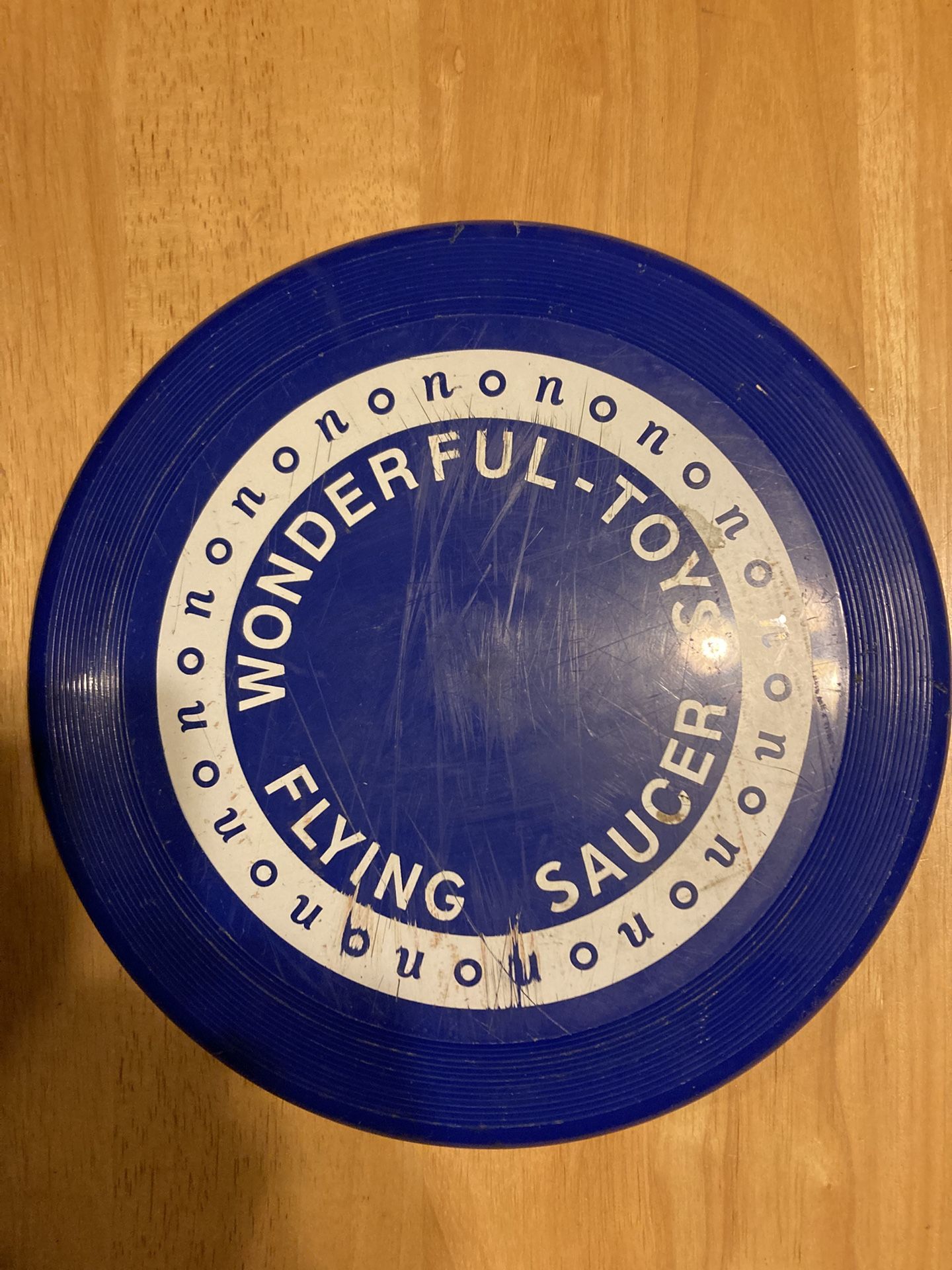 Rare Wonderful-Toys Flying Saucer Frisbee