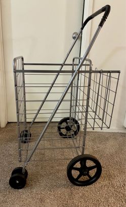 Large folding shopping cart