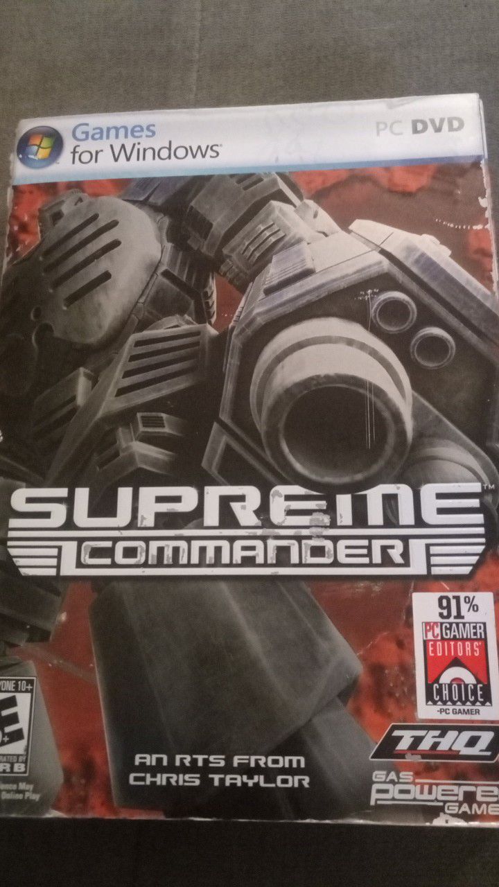 PC game supreme commander new