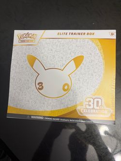 Pokemon 30th celebration anniversary etb