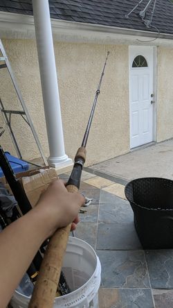 All Star graphite fishing rod 6 and 1/2 ft 7 to 15 lb