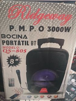 8' portable speaker wireless