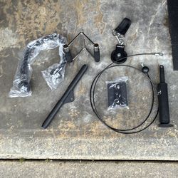 Cable pulley and attachments