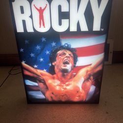 Rocky Balboa Lighted Box Works