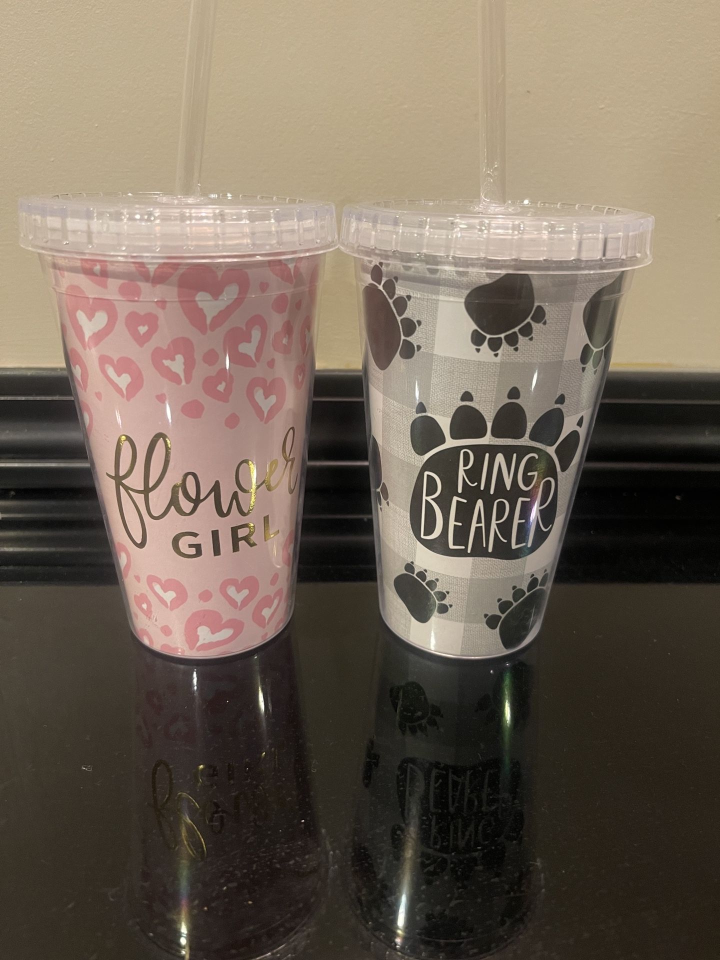Flower Girl And Ring Bearer Cups
