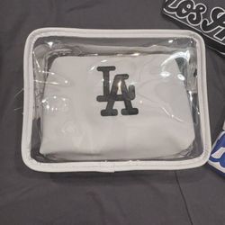 LA Clear Bag & Makeup Bag Set