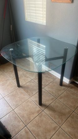 Glass table