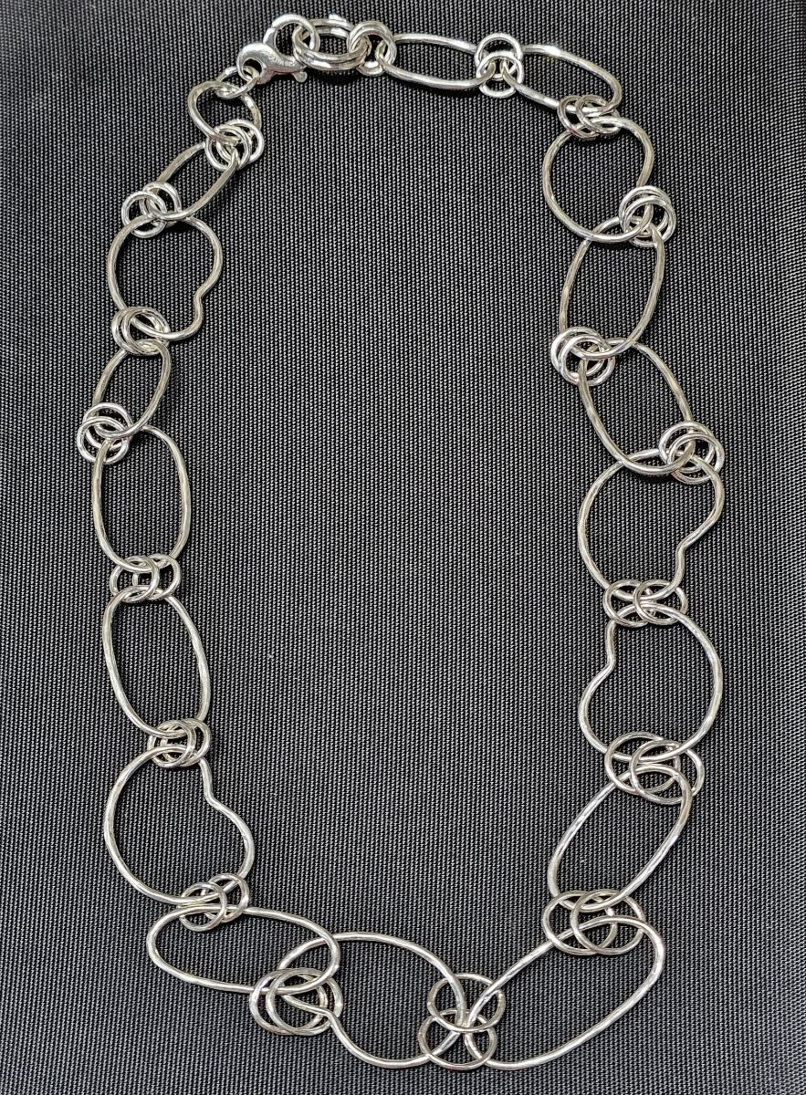Ippolita Sterling Silver Designer Link Necklace 