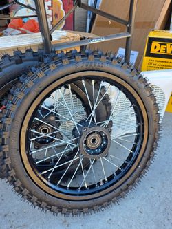 Tires and wheels