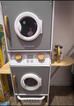 Kids Kraft Washer And Dryer Playset