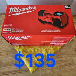 $135 Milwaukee Inflator 18-Volt (Tool-Only)
