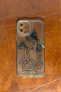 iPhone 12 mushroom case (needs cleaning)