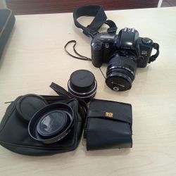 Vintage And Newer Camera Collection 