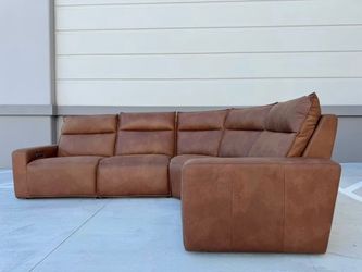 🛋️ Couch/Sofa Sectional - Recliners - Camel - Delivery Available 🚛