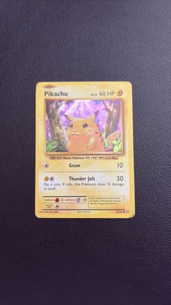 Pikachu 35/108 Cracked Ice Holo 2016 Pokemon TCG