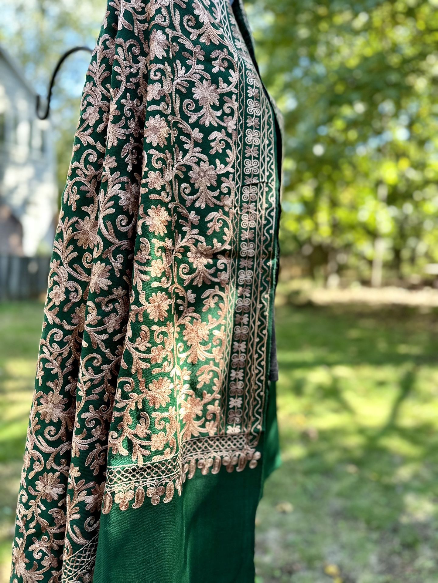Beautiful Hand Embroidered Shawl/wrap