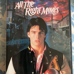 All The Right Moves DVD Tom Cruise 1983