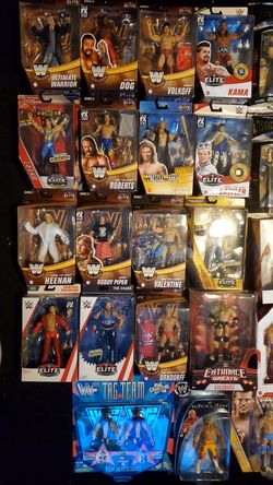 WWE WWF Wrestling Figures Mattel Elite And Retro Lot