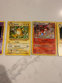 Rare Pokémon cards