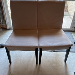 2 Ikea Henriksdal Dinning Chairs (Now Called Bergmund)