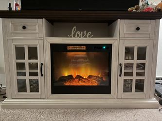 Fireplace TV Stand