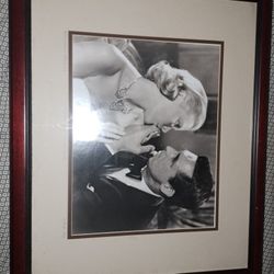 Authentic Portrait of Grace Kelly AnD Cary Grant "1955"