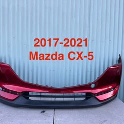 2017-2021 Mazda CX-5 Red Front Bumper Oem