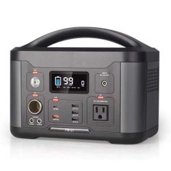 Portable Power Station, 501Wh Solar Generator