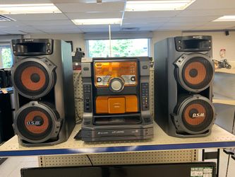 Sony stereo system $249. Come see Tasha! We do layaway only 25$ down. Or buy today.....