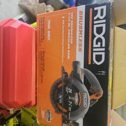 7 1/4 Ridgid  Circular Saws Brand New 