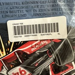 Supreme Crash Tee Light Dusty Royal XL