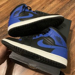jordan 1 mid blue