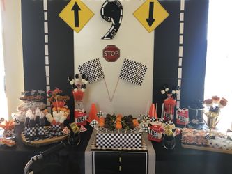 Party Decoration. Motorcycle Theme. Let me know I can help you!!