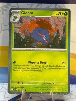 Gloom Cosmos Holo Card 002, Mega Evolution Phantasmal Flames