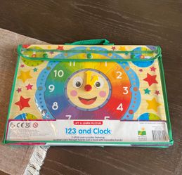Lift and Learn Puzzles Numbers and Clock