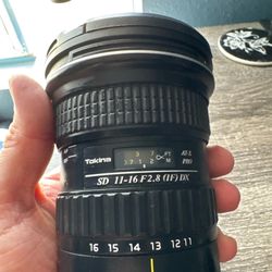 Great Value! Tokina AT-X Pro SD 11-16mm F2.8 DX Lens for Canon EF Mount