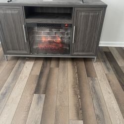 Fireplace TV Stand