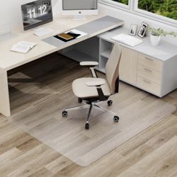 Office Chair Mat, 50"x 60" - New (In Box)