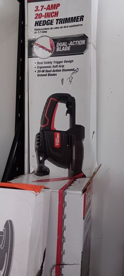 Hedge Trimmer 20" Dual Ground Blades