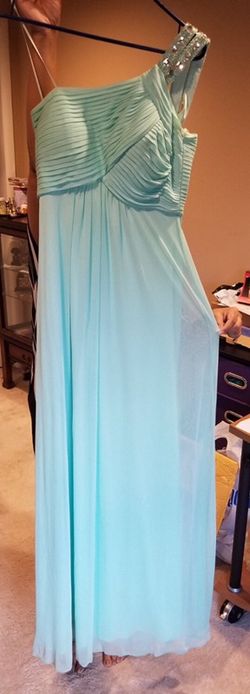 Light Blue Party Prom Dress