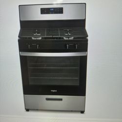 Whirlpool 30-in 4 Burners 5.1-cu Ft Freestanding Natural Gas Range