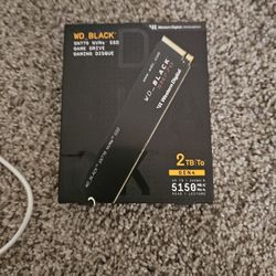 2 Tb Wd Black Sn770 NVMe SSD