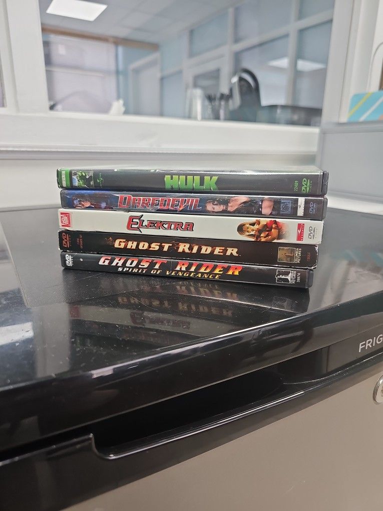Marvel Movie DVDs