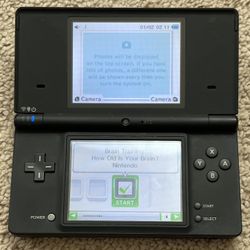 Nintendo DSi Handheld System Black As-Is READ Tested 