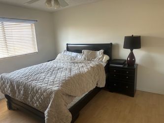 Bed and dressers