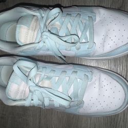 Light sky blue Low Air force Dunks