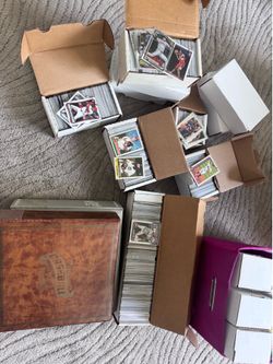 Mixed lot of sports cards and non sports cards. Vintage and Modern