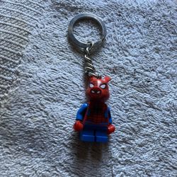 Spider Pig Keychain 
