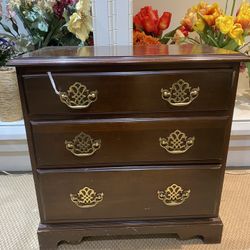 Harden Cherry Wood Bedside Chest