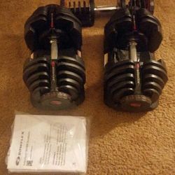  Bowflex Select 1090  Dumbbells 